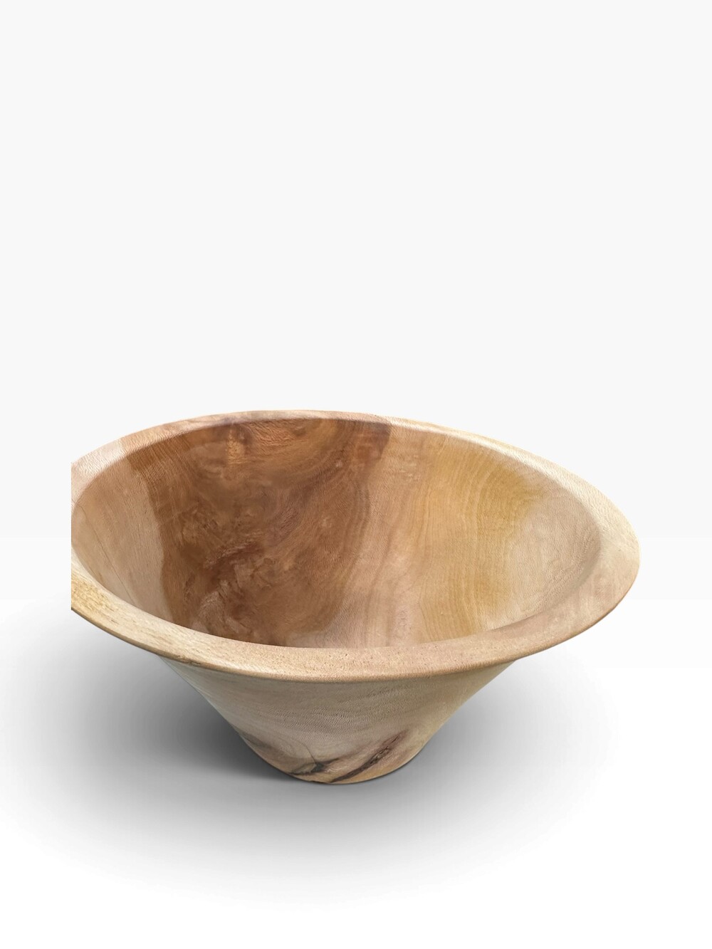 Natural Wood Bowl Handcrafted Wooden Bowl
